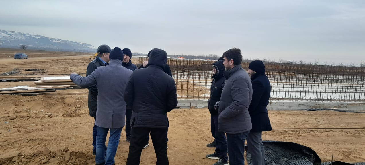 В Кумторкалинском районе продолжается строительство полигона