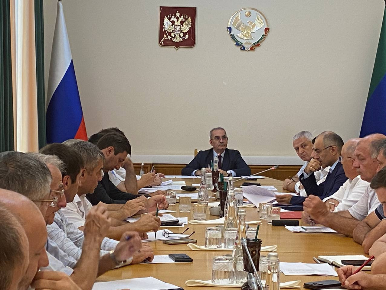 Заседание Противопаводковой комиссии состоялось в Правительстве Дагестана