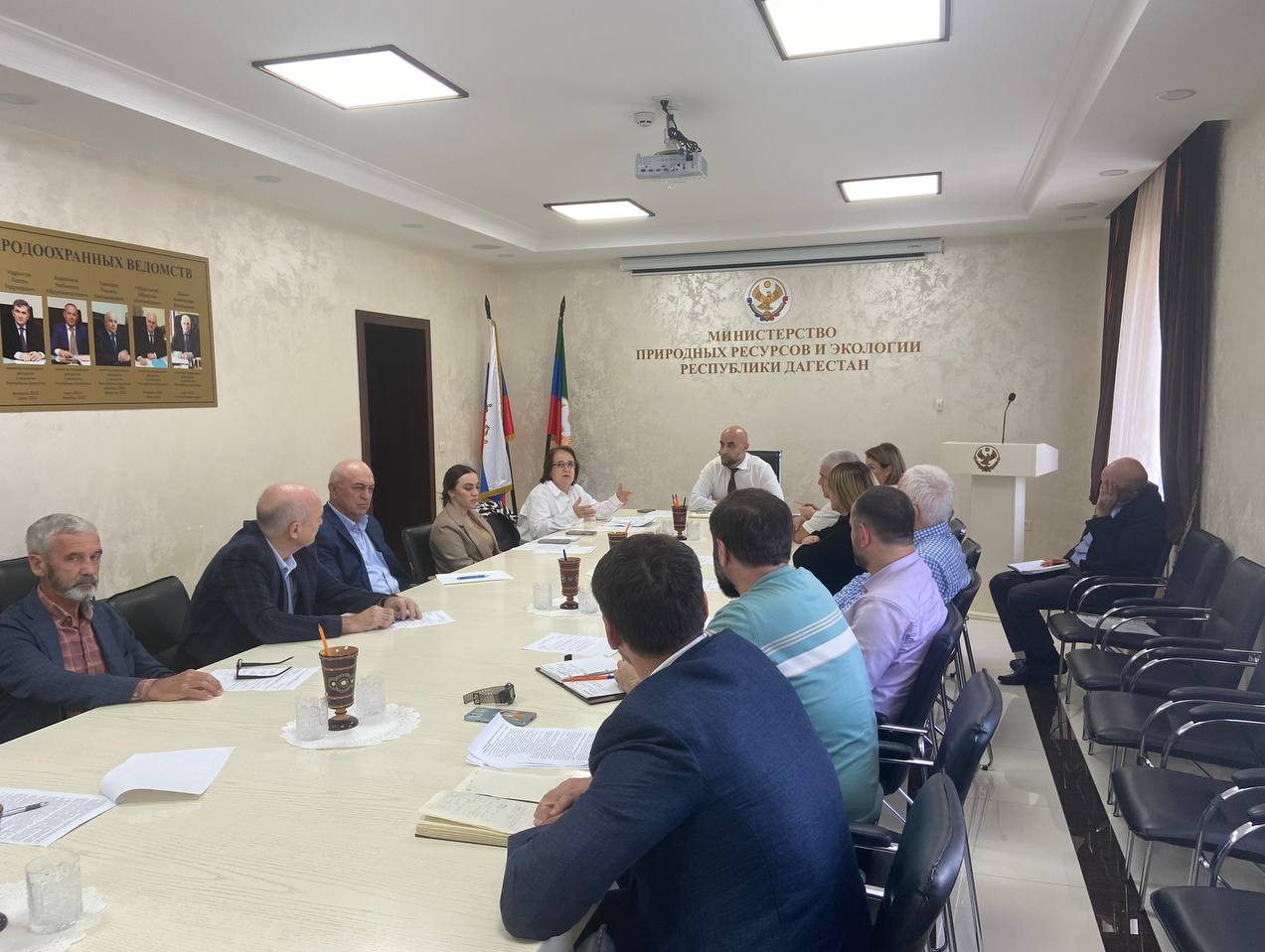 Заседание Общественного Совета прошло  в Министерстве природных ресурсов и экологии Республики Дагестан