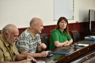 В Минприроды РД прошла встреча Ибрагима Ибрагимова с известным натуралистом Валерием Масейкиным