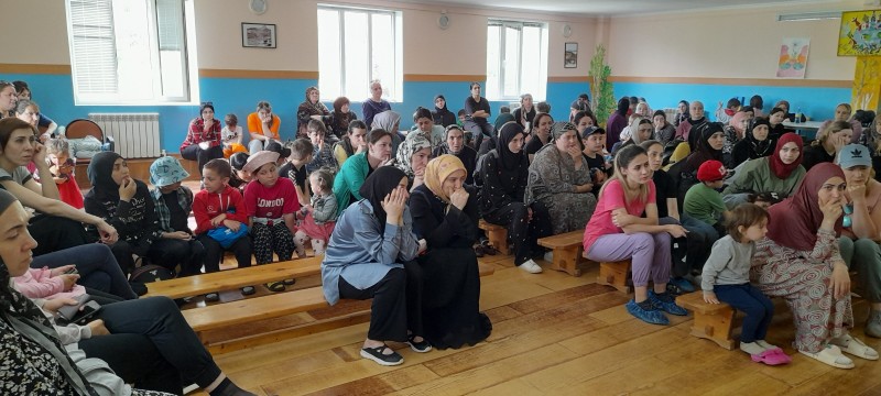 Тематическая беседа о правилах соблюдения режима природного парка "Верхний Гуниб" прошла в пульмонологическом санатории "Гуниб"