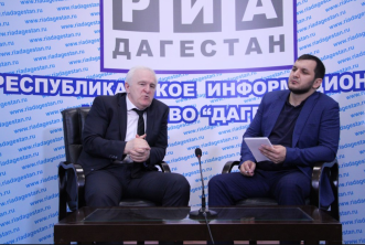 Пресс-конференция министра природных ресурсов и экологии РД прошла на площадке РИА Дагестан