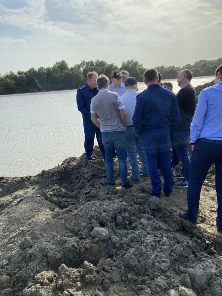 На реке Терек продолжается реализация мероприятий по улучшению водообеспечения Аракумских и Нижне-Терских водоемов