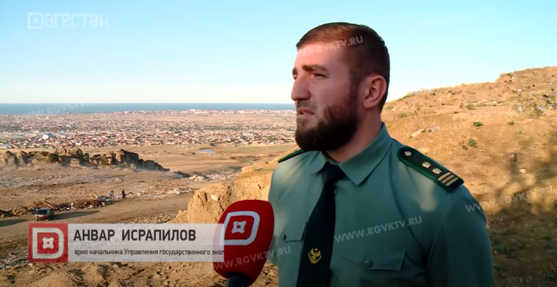 В Карабудахкентском районе тушат мусорную свалку (новостной сюжет на РГВК)