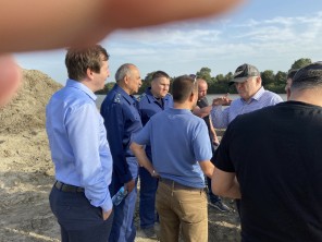 На реке Терек продолжается реализация мероприятий по улучшению водообеспечения Аракумских и Нижне-Терских водоемов