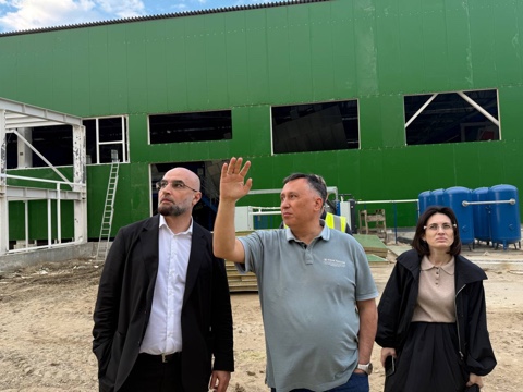 Ратмир Расулов проинспектировал строительство мусоросортировочного комплекса в Карабудахкентском районе