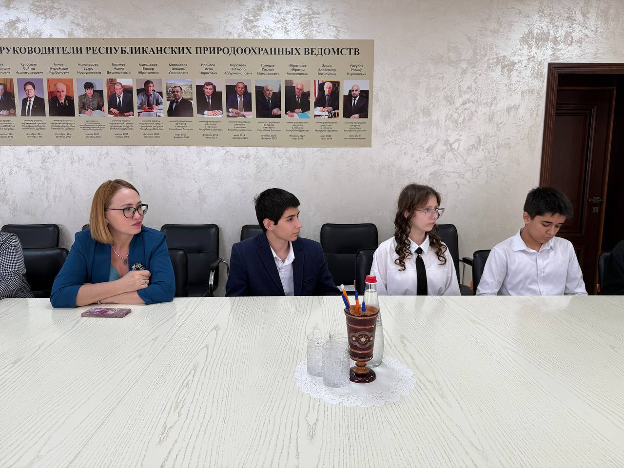 Ратмир Расулов встретился с юными призёрами Всероссийского детского экологического форума