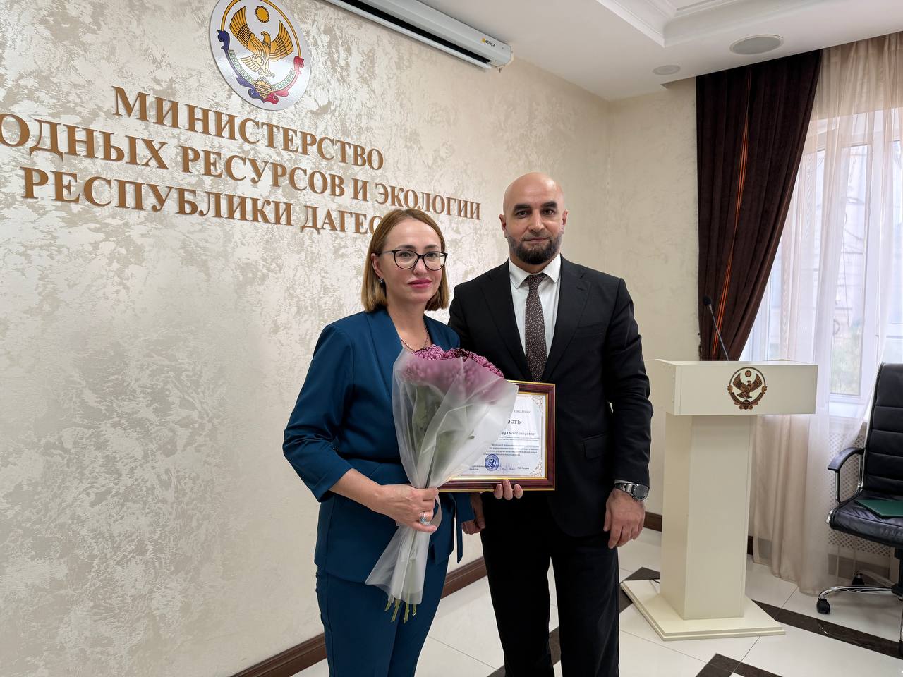 Ратмир Расулов встретился с юными призёрами Всероссийского детского экологического форума