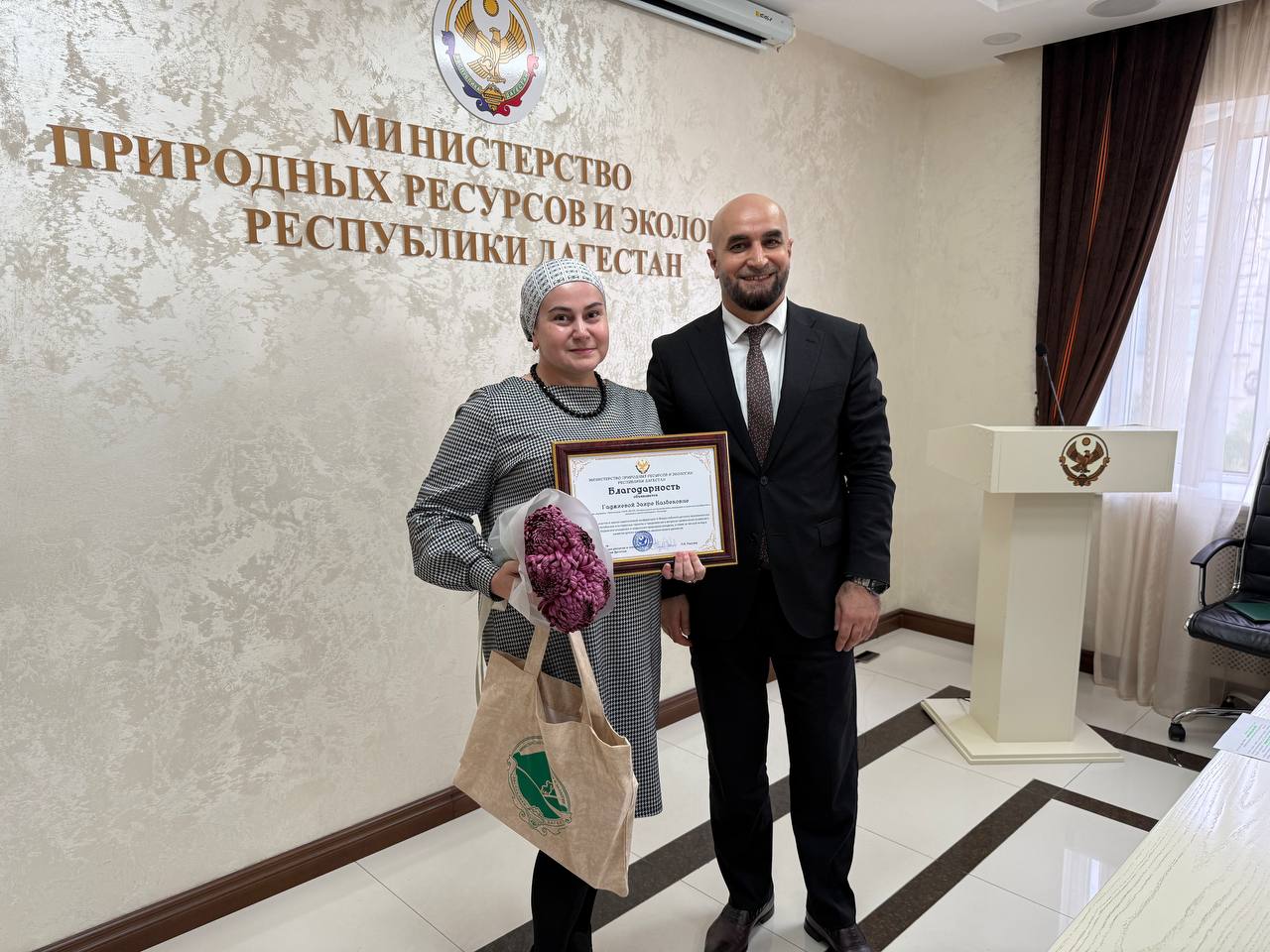 Ратмир Расулов встретился с юными призёрами Всероссийского детского экологического форума