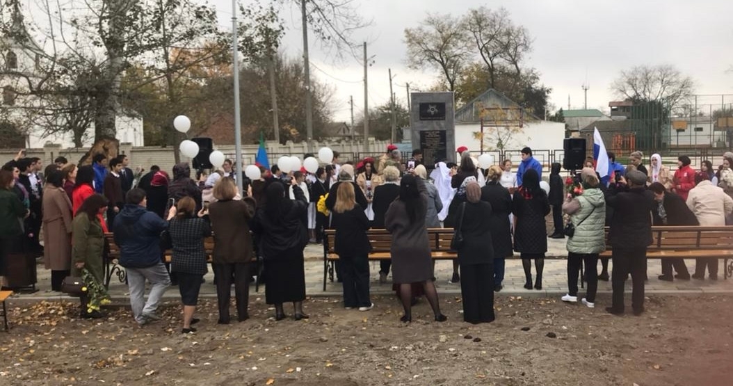 Экологическая акция «Сад памяти» прошла сегодня в Тарумовском районе