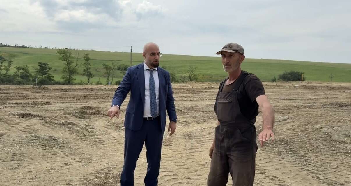 Ратмир Расулов проинспектировал строительство мусоросортировочного комплекса в Хасавюртовском районе